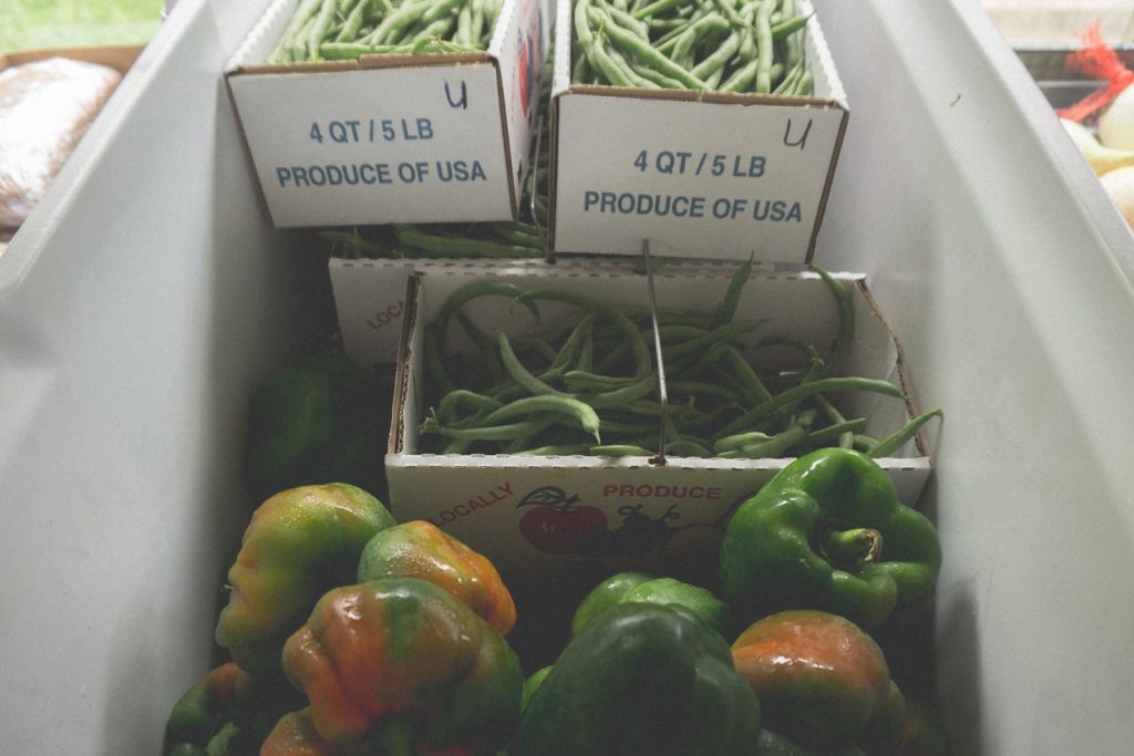 Boxes of Produce