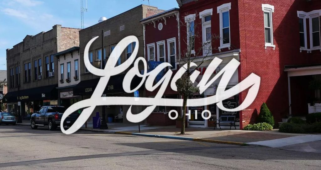 Photo of a street in Logan Ohio
