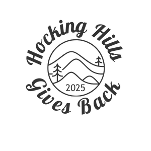 HHGB 2025 Badge Hocking Hills Gives Back Logo