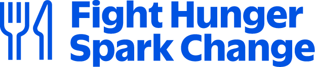 photo says "Fight Hunger. Spark Change"