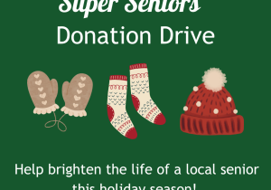 Super Seniors Donation Drive