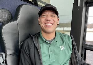 A photo of a GoBus Driver